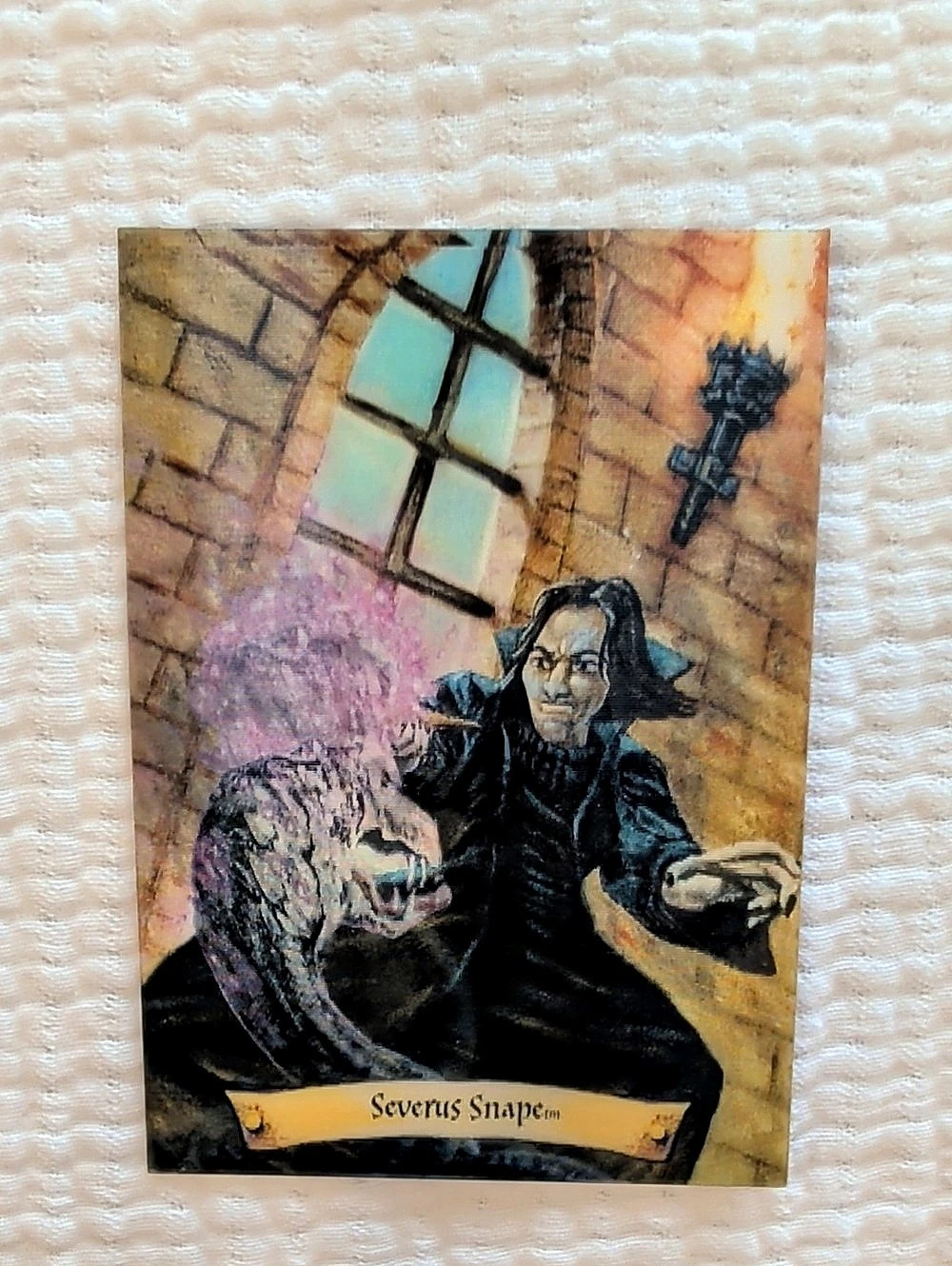 Harry Potter Severus Snape Chocolate Frog Trading Card #5/12